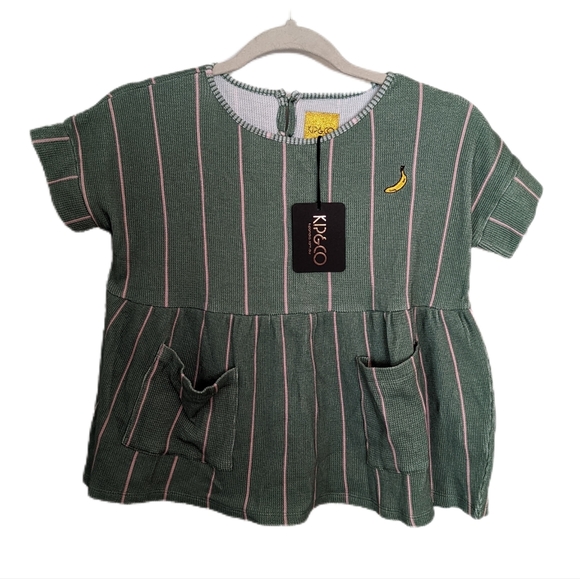 kip&Co Other - Venetian stripe waffle playmate dress size 3